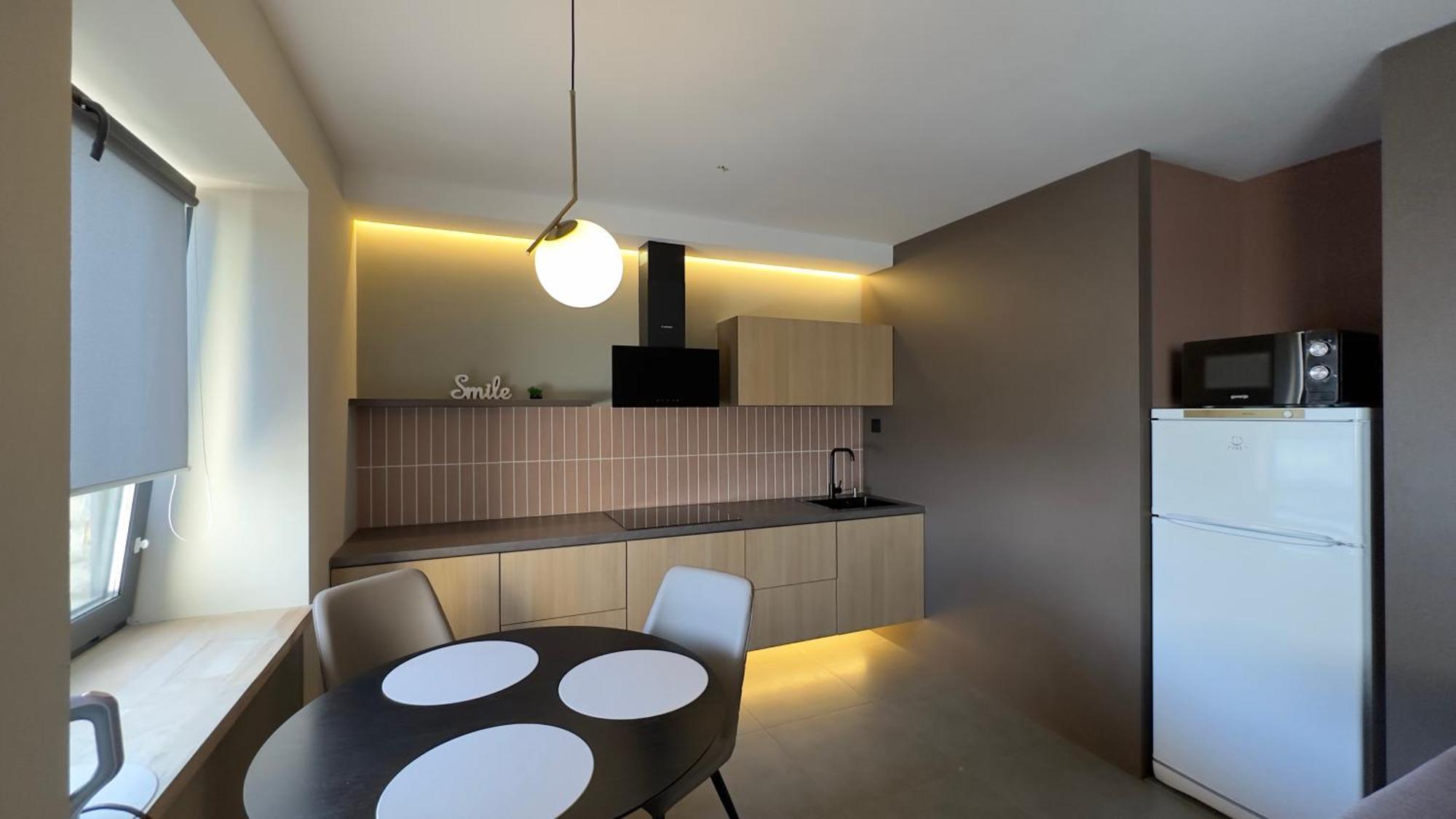 2 Room Modern Apartment View Днепр Экстерьер фото